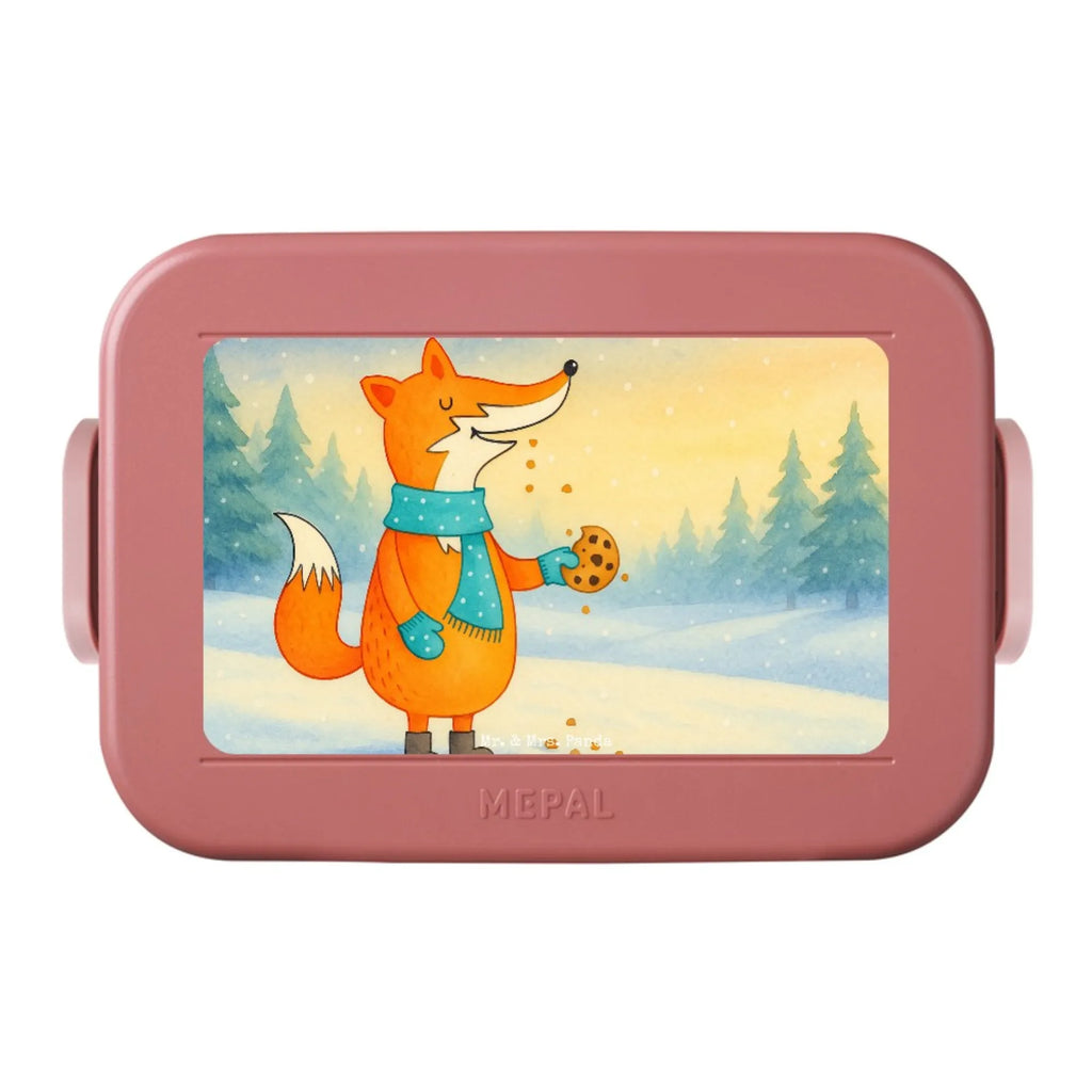 MEPAL Bentobox Fuchs Keks Design Lunchbox, Brotdose, Bentobox, Fuchs, Winter, Liebe, Kekse, Füchse, Weihnachtszeit, Plätzchen, Küche Deko, Backen Spruch