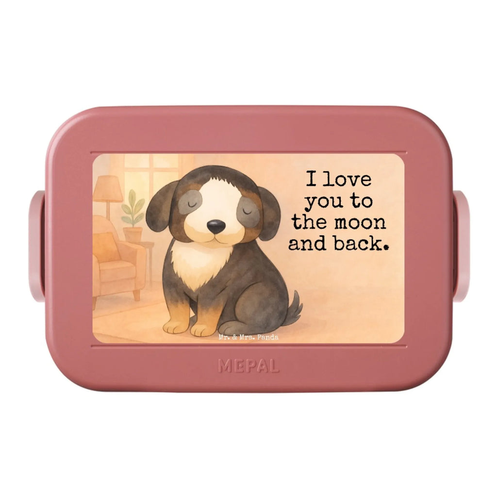 MEPAL Bentobox Hund Entspannen Design Bentobox, Lunchbox, Brotdose, Hund, Hundemotiv, Haustier, Hunderasse, Tierliebhaber, Hundebesitzer, Sprüche, Hundeliebe, schwarzer Hund, Liebe, Hundeglück