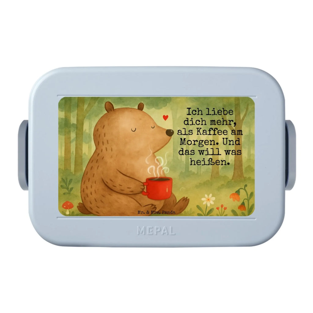 MEPAL Bentobox Bär Morgenkaffee Design Brotdose, Bentobox, Lunchbox, Liebe, Partner, Freund, Freundin, Ehemann, Ehefrau, Heiraten, Verlobung, Heiratsantrag, Liebesgeschenk, Jahrestag, Hocheitstag, Liebesbeweis, für Ehemann, Mitbringsel, Geschenk für Freundin, Geschenk für Partner, für Männer, Valentinstag, Geschenk für Frauen, Hochzeitstag