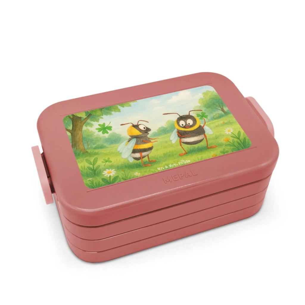 MEPAL Bentobox Bienen Paar Design Bentobox, Brotdose, Lunchbox, Liebe, Partner, Freund, Freundin, Ehemann, Ehefrau, Heiraten, Verlobung, Heiratsantrag, Liebesgeschenk, Jahrestag, Hocheitstag, Hochzeitstag, verliebte Schildkröten, Geschenk für Freundin, Schildkröten, Valentinstag, für Ehemann, Liebesbeweis, Geschenk für Partner, Geschenk für Frauen, für Männer, Mitbringsel