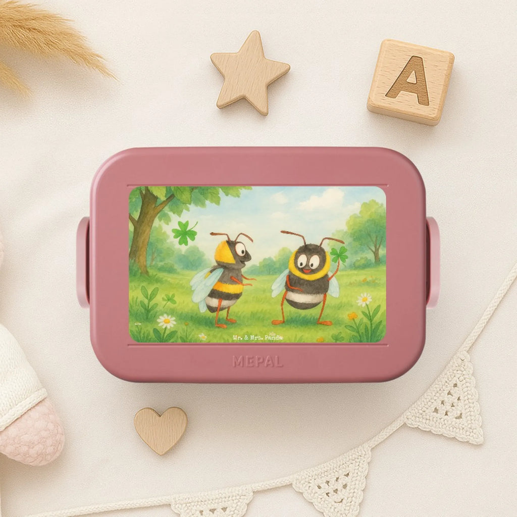 MEPAL Bentobox Bienen Paar Design Bentobox, Brotdose, Lunchbox, Liebe, Partner, Freund, Freundin, Ehemann, Ehefrau, Heiraten, Verlobung, Heiratsantrag, Liebesgeschenk, Jahrestag, Hocheitstag, Hochzeitstag, verliebte Schildkröten, Geschenk für Freundin, Schildkröten, Valentinstag, für Ehemann, Liebesbeweis, Geschenk für Partner, Geschenk für Frauen, für Männer, Mitbringsel
