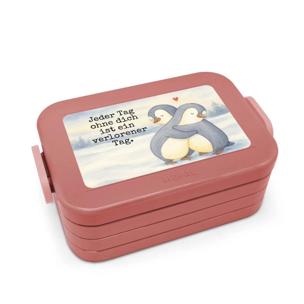 MEPAL Bentobox Pinguine Kuscheln Design Bentobox, Brotdose, Lunchbox, Liebe, Partner, Freund, Freundin, Ehemann, Ehefrau, Heiraten, Verlobung, Heiratsantrag, Liebesgeschenk, Jahrestag, Hocheitstag, Geschenk für Partner, für Ehemann, Valentinstag, Geschenk für Frauen, Geschenk für Freundin, für Männer, Liebesbeweis, Mitbringsel, Hochzeitstag