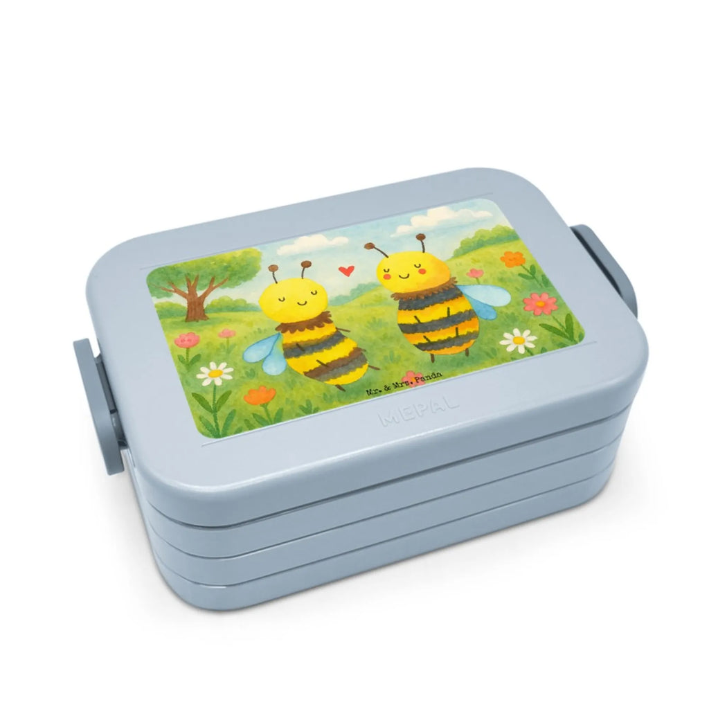 MEPAL Bentobox Biene Verliebt Design Brotdose, Lunchbox, Bentobox, Biene, Wespe, Hummel