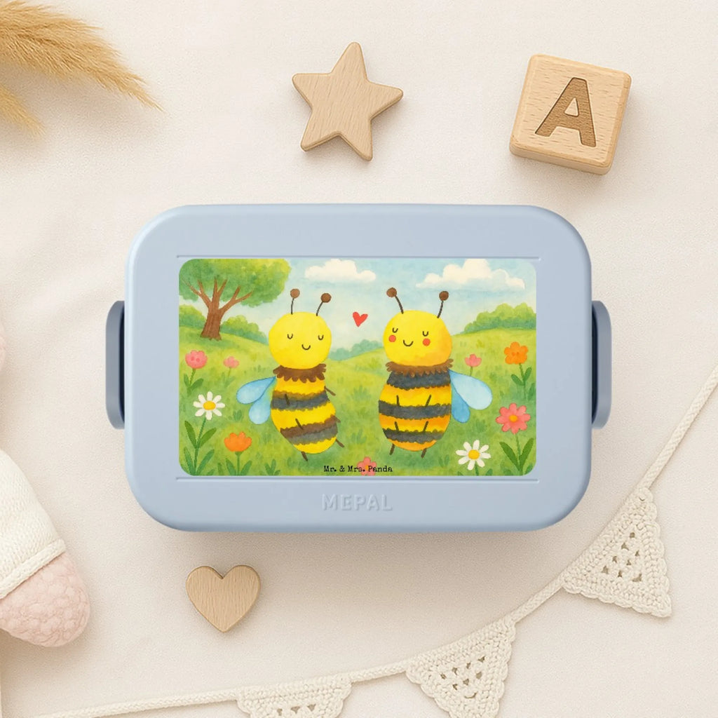 MEPAL Bentobox Biene Verliebt Design Brotdose, Lunchbox, Bentobox, Biene, Wespe, Hummel