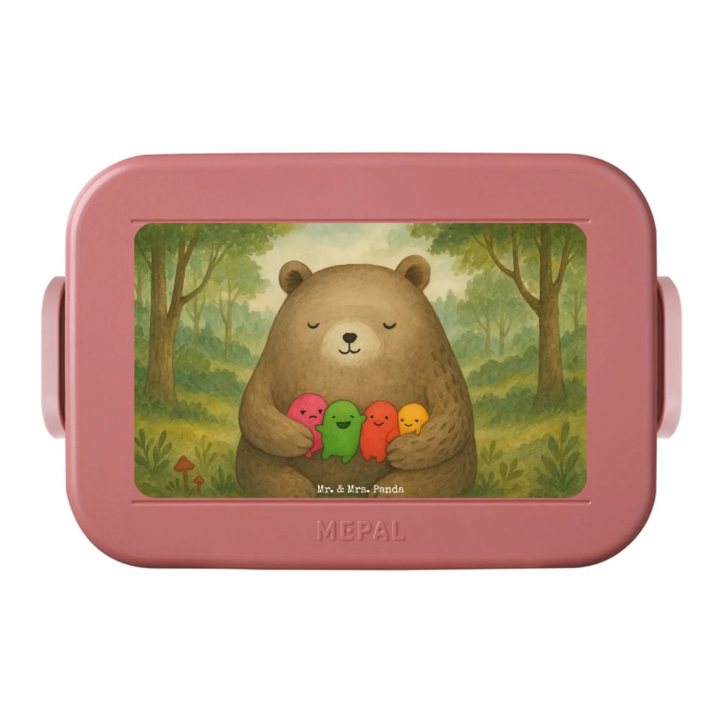 MEPAL Bentobox Bär Gefühl Design Bentobox, Lunchbox, Brotdose, Bär, Teddy, Teddybär, Wahnsinn, Verrückt, Durchgedreht