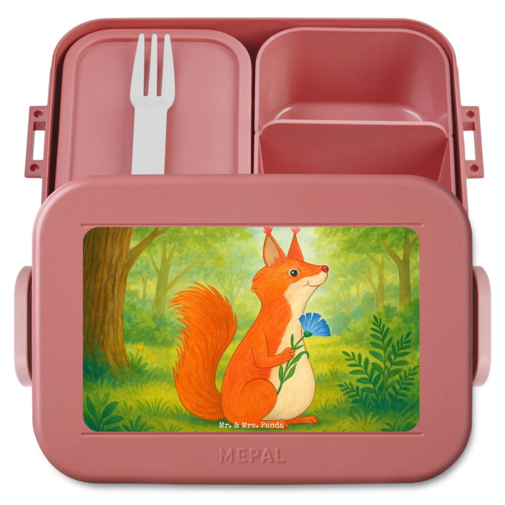 MEPAL Bentobox Eichhörnchen Blume Design Brotdose, Lunchbox, Bentobox, Tiermotive, Gute Laune, lustige Sprüche, Tiere, Spruch Deko, Spaß, Lachen, Eichhorn, Spruch positiv, Motivation Bilder, Motivation Sprüche, glücklich Spruch, Eichhörnchen