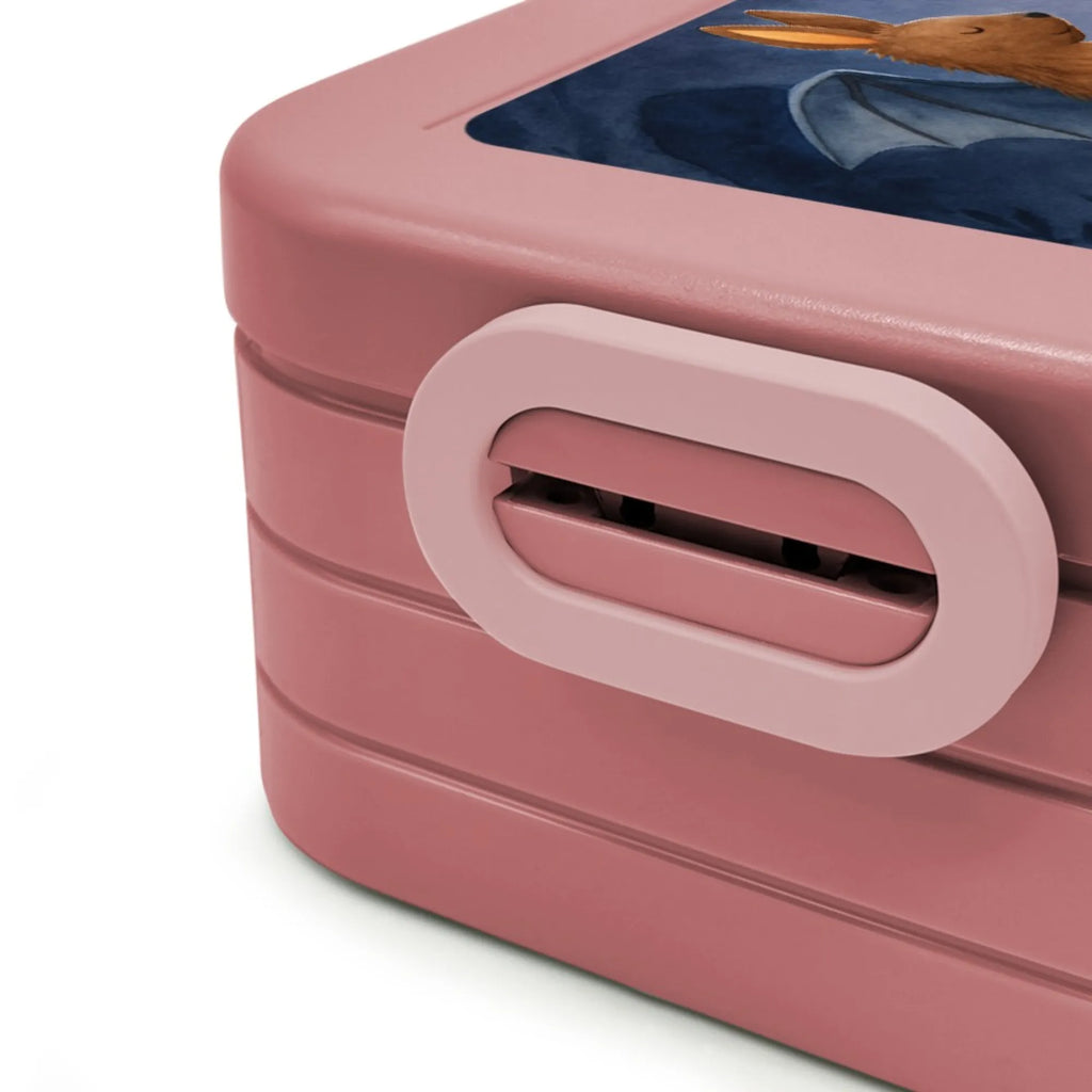 MEPAL Bentobox Fledermaus Sitzen Design Bentobox, Brotdose, Lunchbox, Tiermotive, Gute Laune, lustige Sprüche, Tiere, Motivation, Fledermaus, entspannen, Fledermäuse
