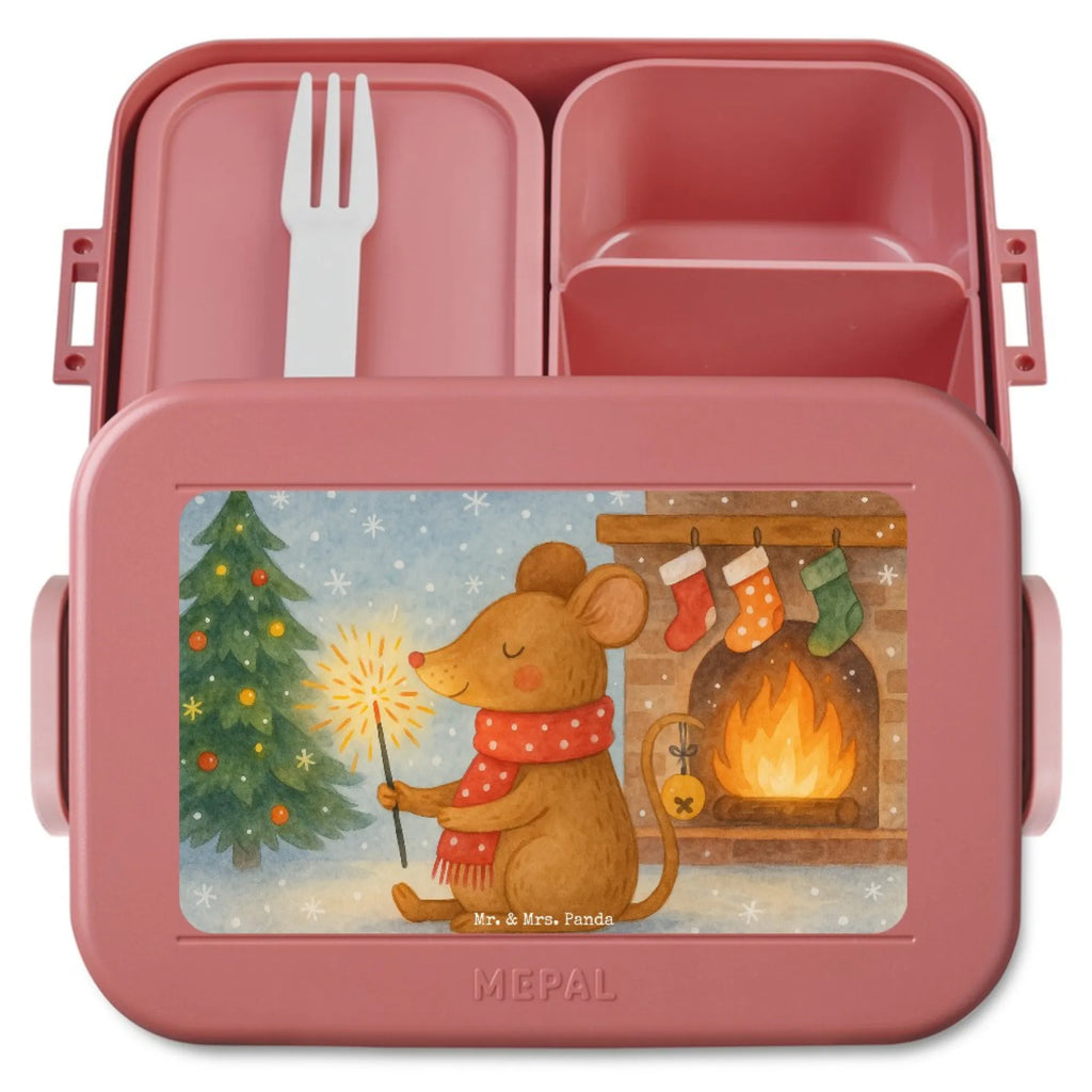 MEPAL Bentobox Maus Weihnachten Design Lunchbox, Brotdose, Bentobox, Winter, Weihnachten, Weihnachtsdeko, Nikolaus, Advent, Heiligabend, Wintermotiv, Weihnachtsmotiv, Mäuschen, Maus, Weihnachtswunder, Weihnachtsgruß, Frohe Weihnachten