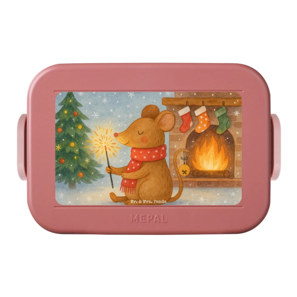 MEPAL Bentobox Maus Weihnachten Design Lunchbox, Brotdose, Bentobox, Winter, Weihnachten, Weihnachtsdeko, Nikolaus, Advent, Heiligabend, Wintermotiv, Weihnachtsmotiv, Mäuschen, Maus, Weihnachtswunder, Weihnachtsgruß, Frohe Weihnachten