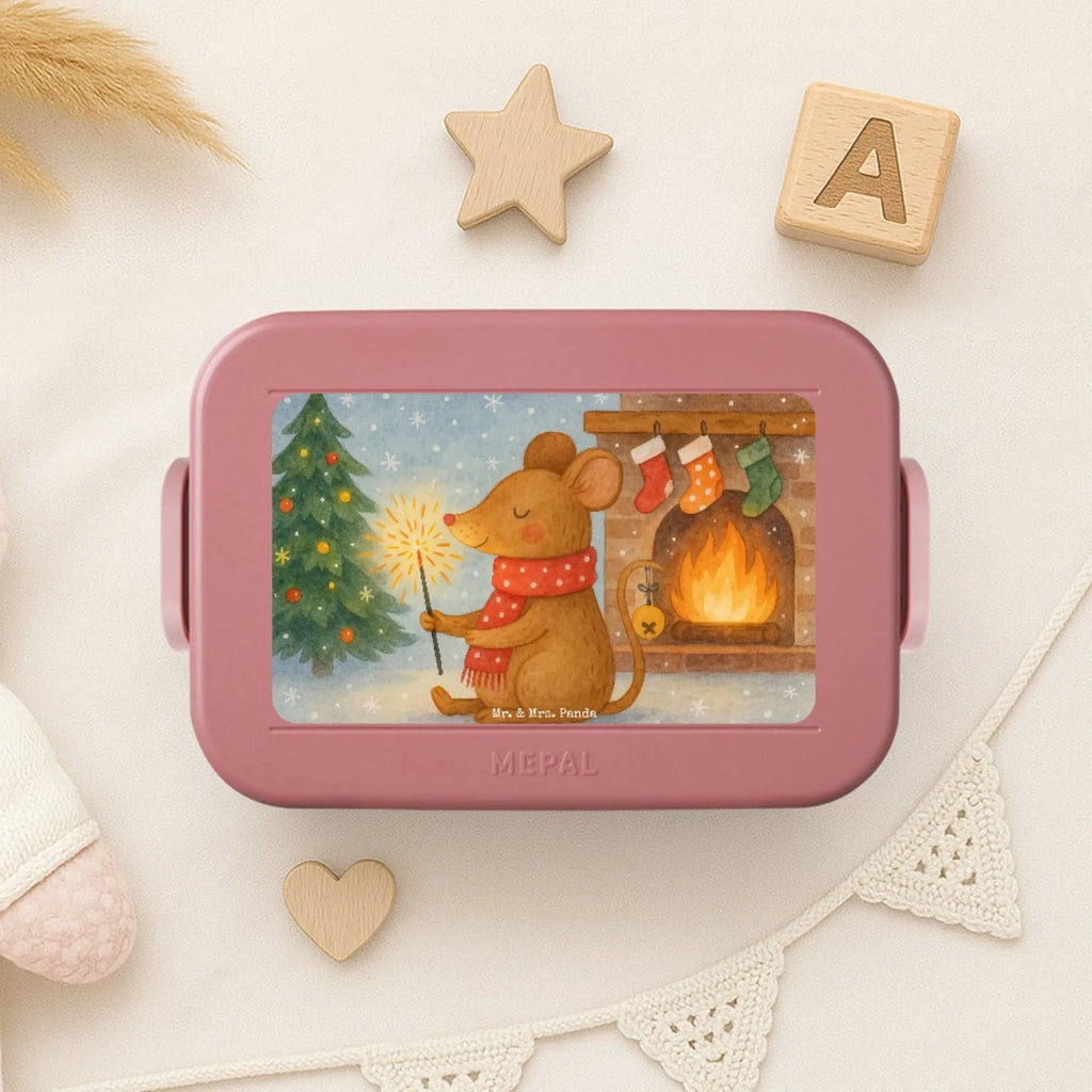 MEPAL Bentobox Maus Weihnachten Design Lunchbox, Brotdose, Bentobox, Winter, Weihnachten, Weihnachtsdeko, Nikolaus, Advent, Heiligabend, Wintermotiv, Weihnachtsmotiv, Mäuschen, Maus, Weihnachtswunder, Weihnachtsgruß, Frohe Weihnachten
