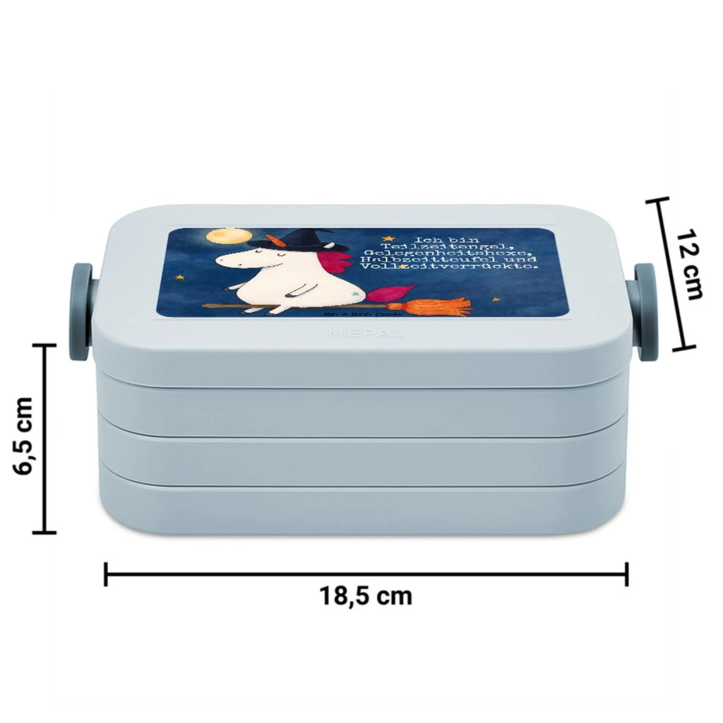 MEPAL Bentobox Einhorn Hexe Design Brotdose, Bentobox, Lunchbox, Einhorn, Einhörner, Einhorn Deko, Unicorn, Zicke, Freundin, Verrückte, Engel, Leben, Hexe, Teufel, Frau, Ehefrau
