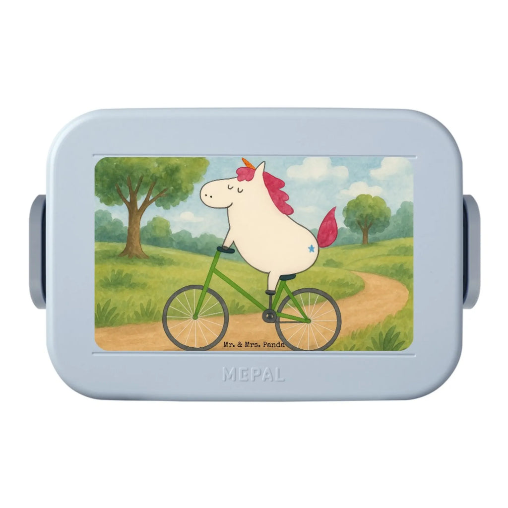 MEPAL Bentobox Einhorn Radfahrer Design Lunchbox, Bentobox, Brotdose, Einhorn, Einhörner, Einhorn Deko, Unicorn, Radfahrer, Kummer, Rad, Bike, Luxusproblem, Konfetti, Feenstaub, Radfahren, Liebeskummer