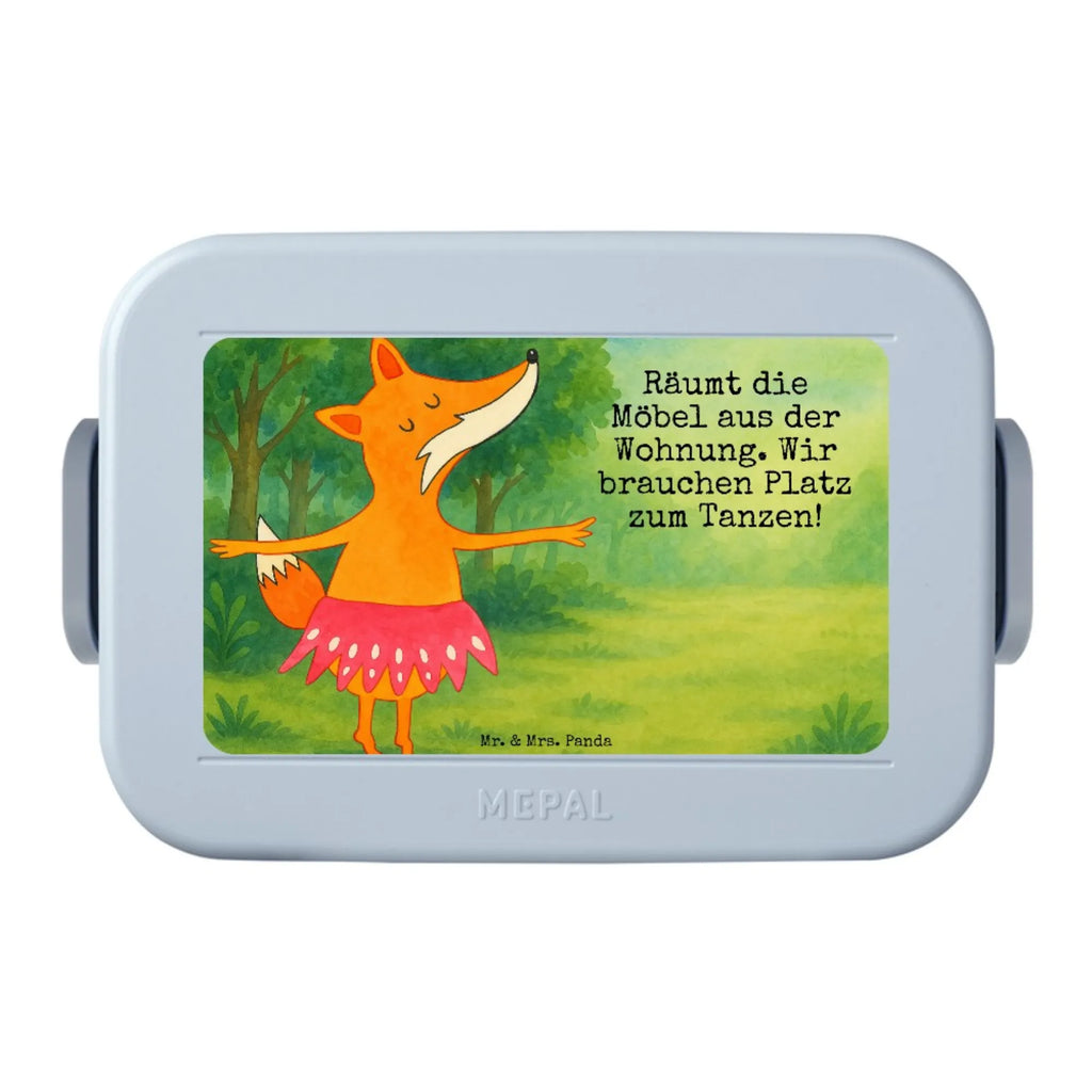 MEPAL Bentobox Fuchs Ballerina Design Lunchbox, Brotdose, Bentobox, Fuchs, Geburtstag, Party, Ballerina, Einladung, Ballett, Füchsin, Tänzerin, Tanzen, Fuchs Spruch, Füchse
