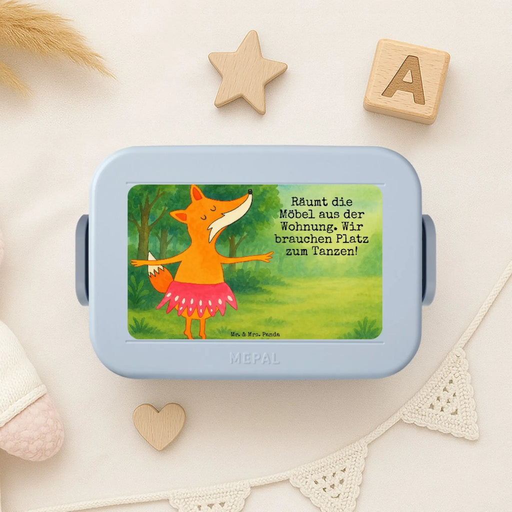 MEPAL Bentobox Fuchs Ballerina Design Lunchbox, Brotdose, Bentobox, Fuchs, Geburtstag, Party, Ballerina, Einladung, Ballett, Füchsin, Tänzerin, Tanzen, Fuchs Spruch, Füchse