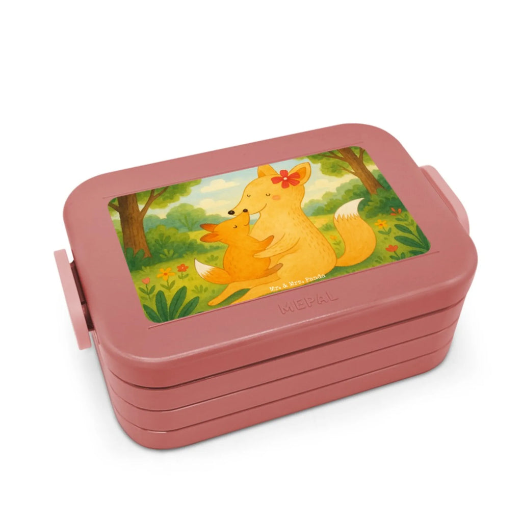 MEPAL Bentobox Fuchs Mama Design Lunchbox, Brotdose, Bentobox, Familie, Vatertag, Muttertag, Bruder, Schwester, Mama, Papa, Oma, Opa, Tochter, Mutter, Beste Tochter, Lieblingstochter, Geschenk