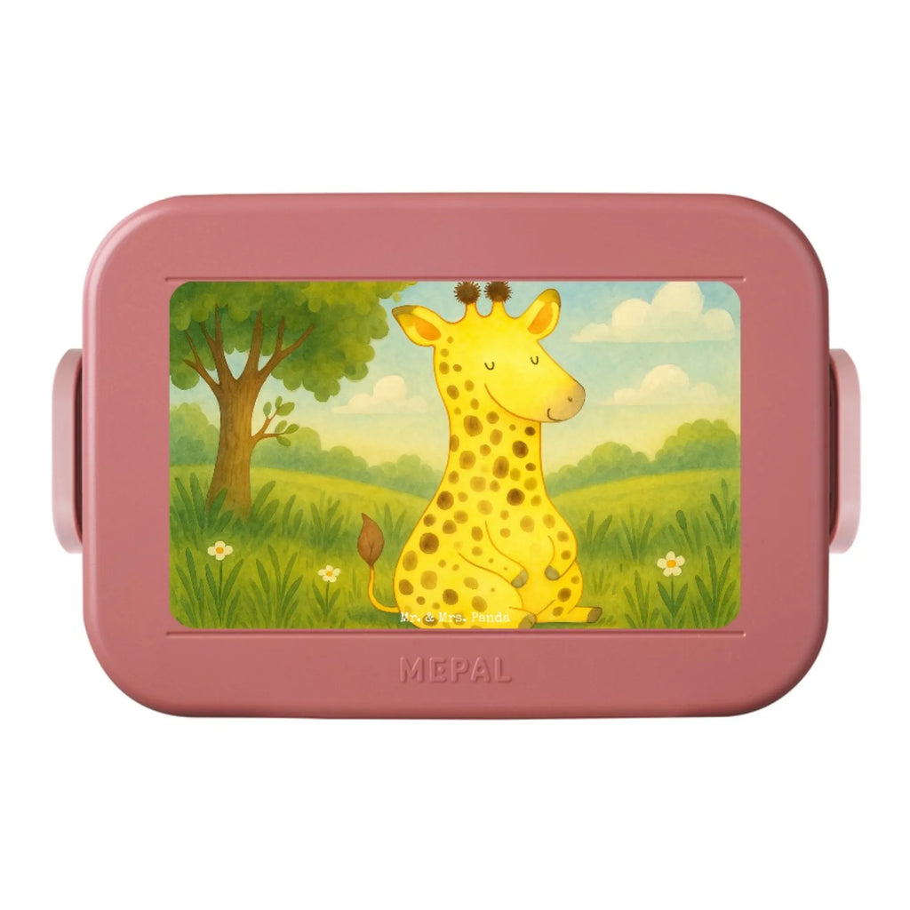 MEPAL Bentobox Giraffe Zufrieden Design Lunchbox, Bentobox, Brotdose, Afrika, Wildtiere, Zufrieden, Abenteuer, Giraffe, Glück