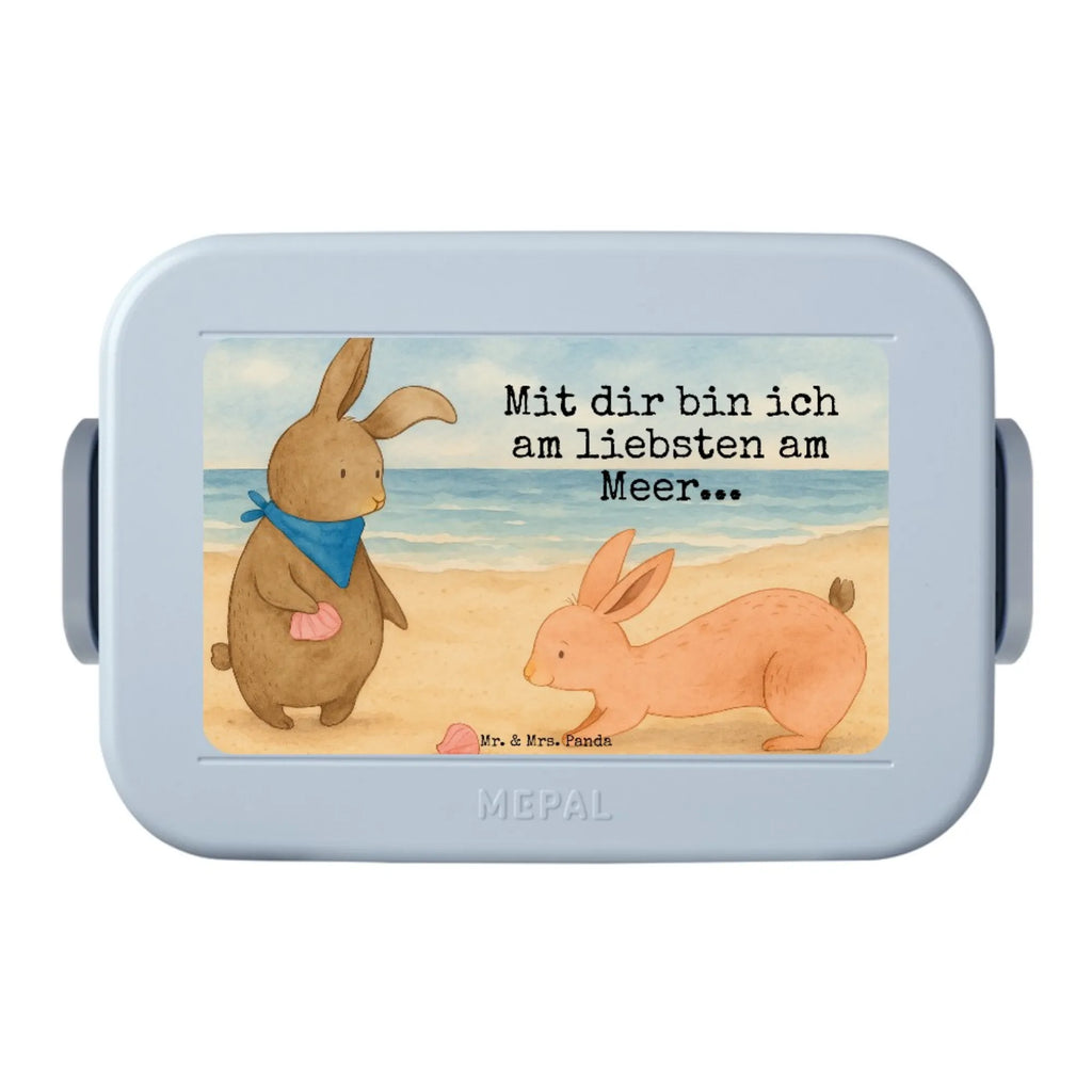 MEPAL Bentobox Hasen Muschel Design Brotdose, Bentobox, Lunchbox, Familie, Vatertag, Muttertag, Bruder, Schwester, Mama, Papa, Oma, Opa, Meer, best friends, Muscheln, Muscheln sammeln, Freundin, beste Freundin, BFF, Hasen, Freundinnen