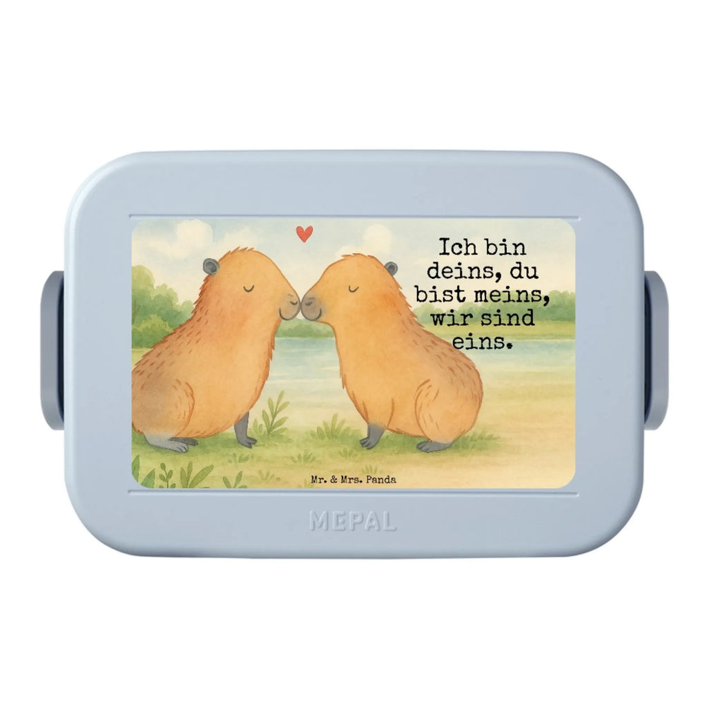 MEPAL Bentobox Capybara Liebe Design Lunchbox, Bentobox, Brotdose, Tiermotive, Gute Laune, lustige Sprüche, Tiere, Ich bin deins, Paar, Partnertiere, Liebe, Kuschel Capybaras, Verschmolzen, Liebesbeweis, Tierliebe, Herzlich, Capybara, Du bist meins, Handgezeichnet, Valentinstag, Jahrestag, Ehejubiläum, Geschenkidee, Romantisches Geschenk, Beziehung, verliebt, Liebesspruch