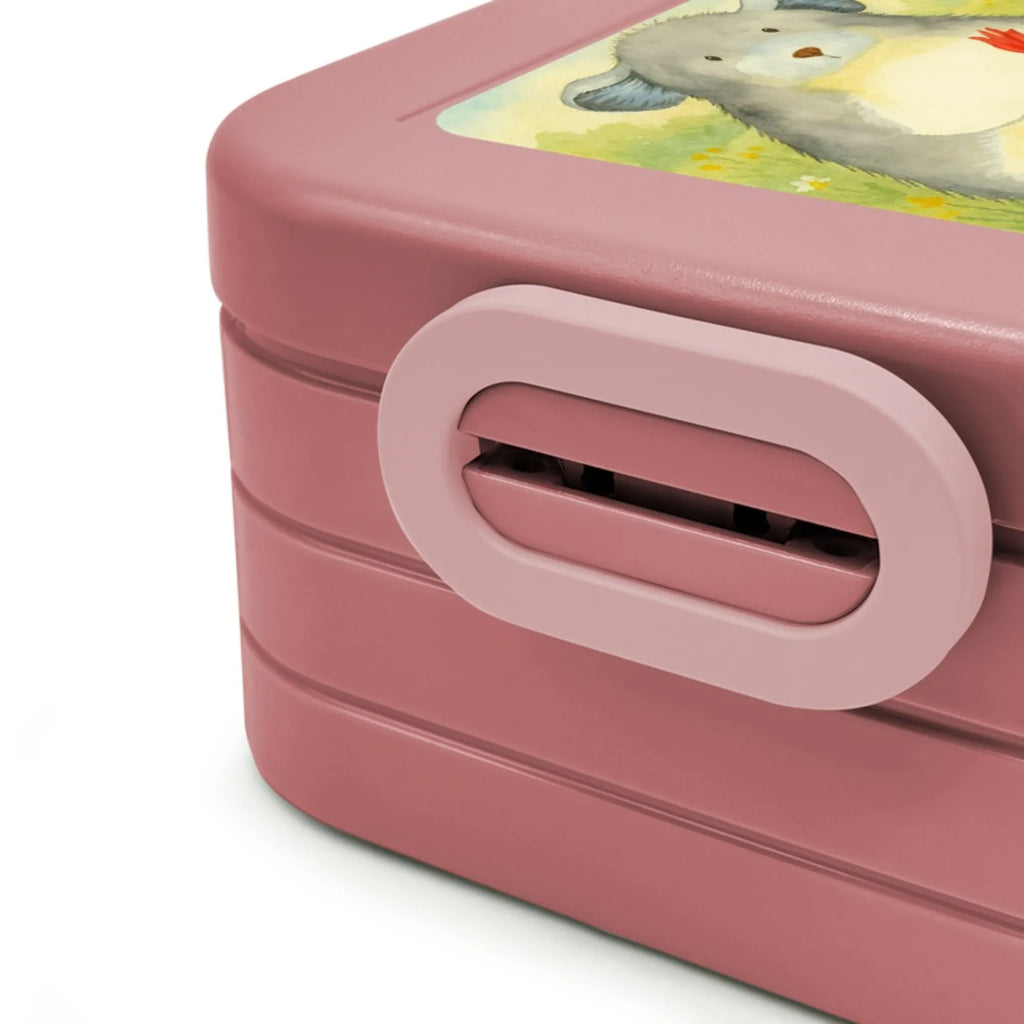 MEPAL Bentobox Chinchilla Blume Design Bentobox, Lunchbox, Brotdose, Tiermotive, Gute Laune, lustige Sprüche, Tiere, Liebeskummer, Chinchillas, Depressionen, Glücklichsein, Kummer, Büroalltag, Chaos, Chinchilla, traurig sein, Büro