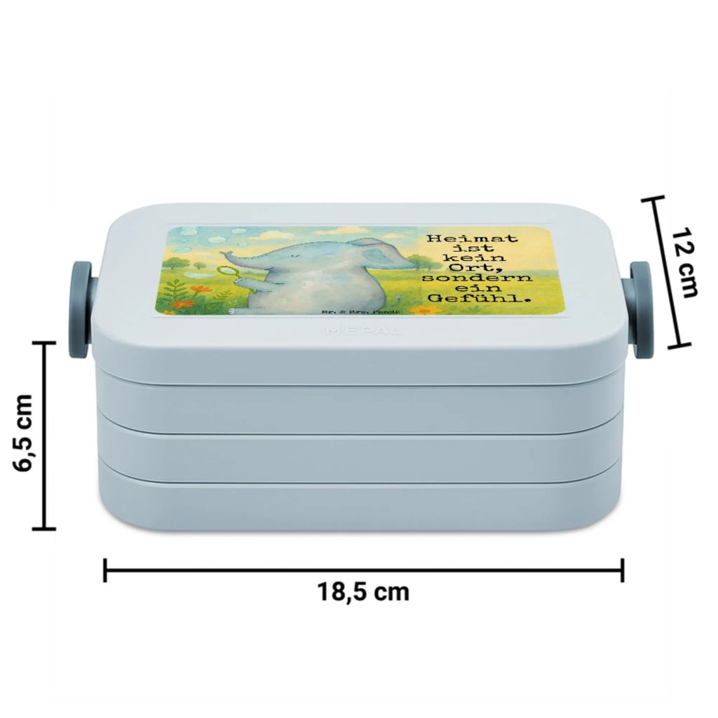 MEPAL Bentobox Elefant Seifenblasen Design Bentobox, Lunchbox, Brotdose, Tiermotive, Gute Laune, lustige Sprüche, Tiere, Elefanten, Liebe, Gefühl. Daheim, Elefant, Seifenblasen, Dickhäuter, Rüsseltier, Heimat, Liebesspruch, Liebesbeweis