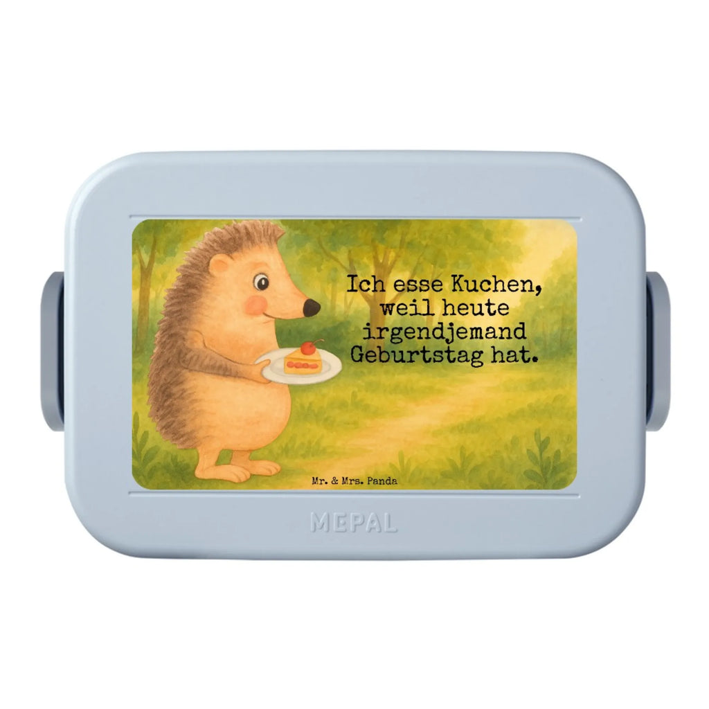 MEPAL Bentobox Igel Kuchenstück Design Brotdose, Bentobox, Lunchbox, Tiermotive, Gute Laune, lustige Sprüche, Tiere, Einladung Party, Geburtstagskuchen, Igel, Kuchen backen, Kuchen, Essen Spruch, Torte, Backen Geschenk