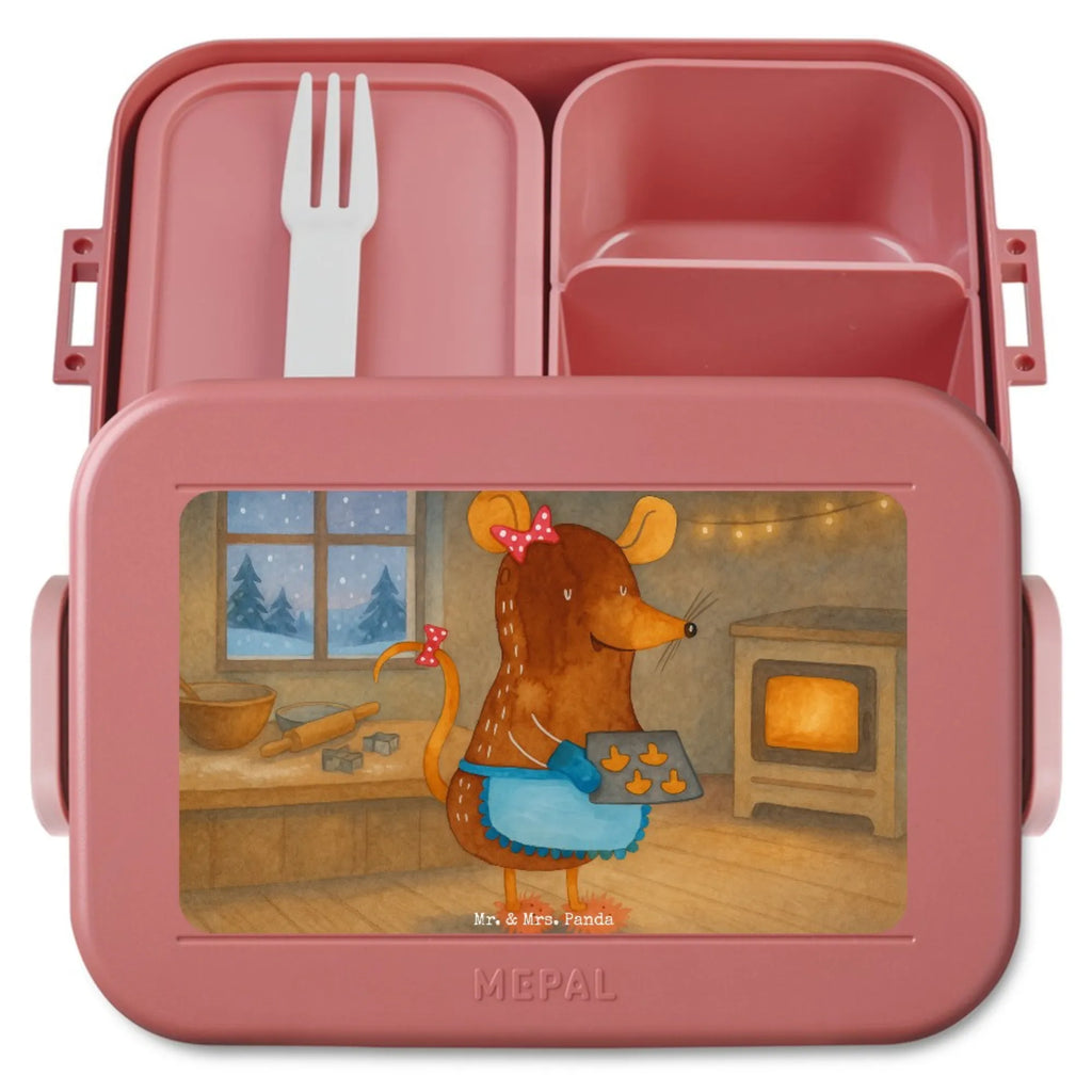 MEPAL Bentobox Maus Kekse Design Lunchbox, Brotdose, Bentobox, Winter, Weihnachten, Weihnachtsdeko, Nikolaus, Advent, Heiligabend, Wintermotiv, backen, Maus, Weihnachtsbäckerei, Weihnachtskekse, Kekse, Plätzchen, Chaosqueen