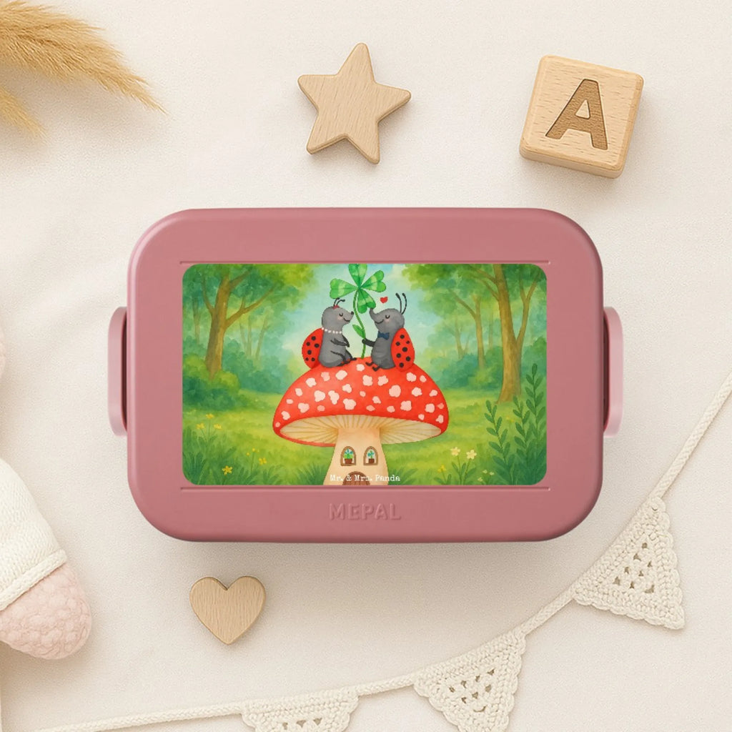 MEPAL Bentobox Marienkäfer Fliegenpilz Design Brotdose, Bentobox, Lunchbox, Tiermotive, Gute Laune, lustige Sprüche, Tiere, Wohnung, Haus, Fleigenpilzhaus, Marienkäfer, zuhause, Fliegenpilz