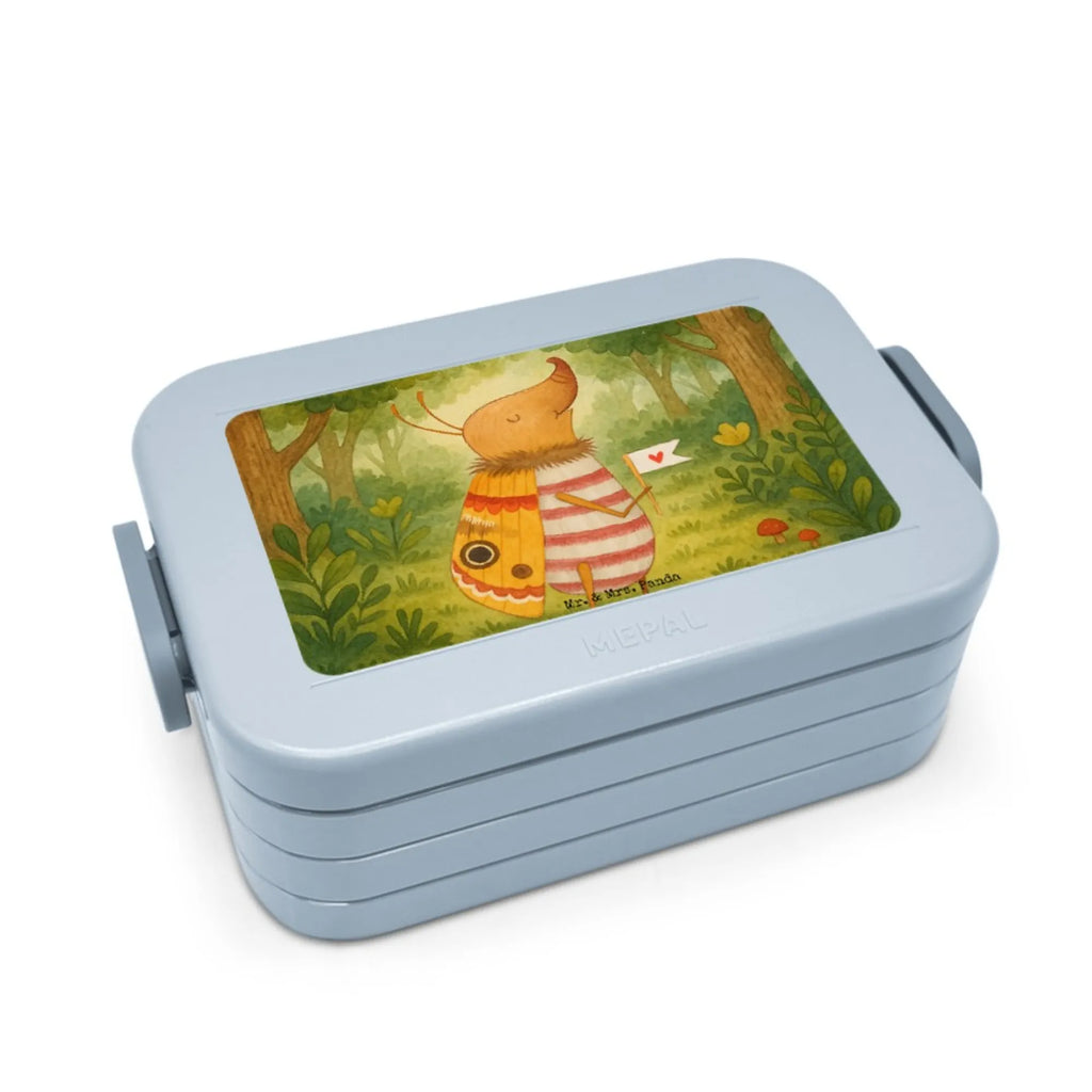 MEPAL Bentobox Nachtfalter Fähnchen Design Lunchbox, Bentobox, Brotdose, Tiermotive, Gute Laune, lustige Sprüche, Tiere, süß, Spruch lustig, Spruch witzig, niedlich, Käfer, Küche Deko, Nachtfalter, Was kostet die Welt