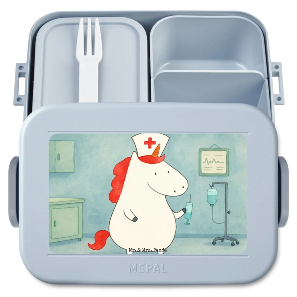 MEPAL Bentobox Einhorn Krankenschwester Design Lunchbox, Bentobox, Brotdose, Einhorn, Einhörner, Einhorn Deko, Unicorn, Krankenschwester Geschenk, Krankenhaus, Ärztin Geschenk, Krankenschwester Dankeschön, Krankenpfleger Geschenk, Krankenpflegerin