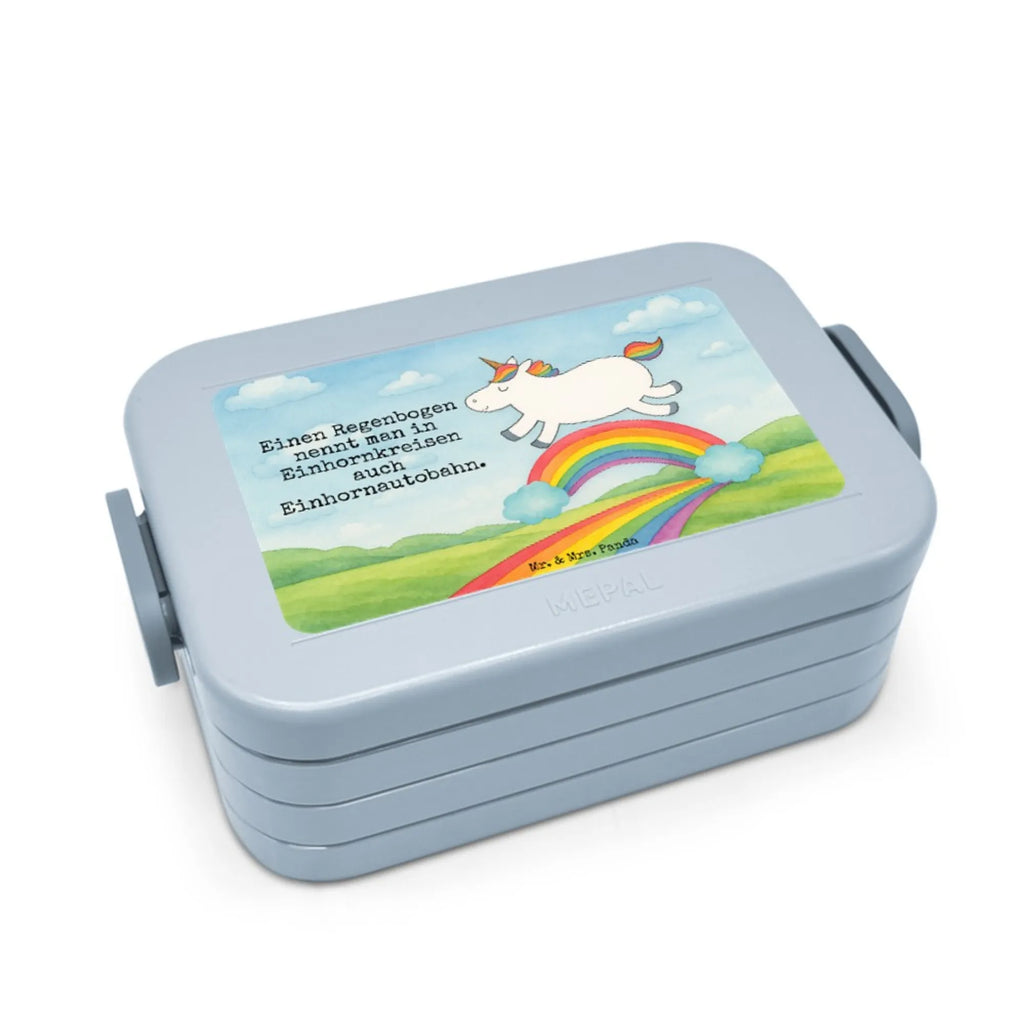 MEPAL Bentobox Einhorn Regenbogen Design Bentobox, Brotdose, Lunchbox, Einhorn, Einhörner, Einhorn Deko, Unicorn, Regenbogen, Erwachsenwerden, Einhornpower, Einhornautobahn, Glitzer