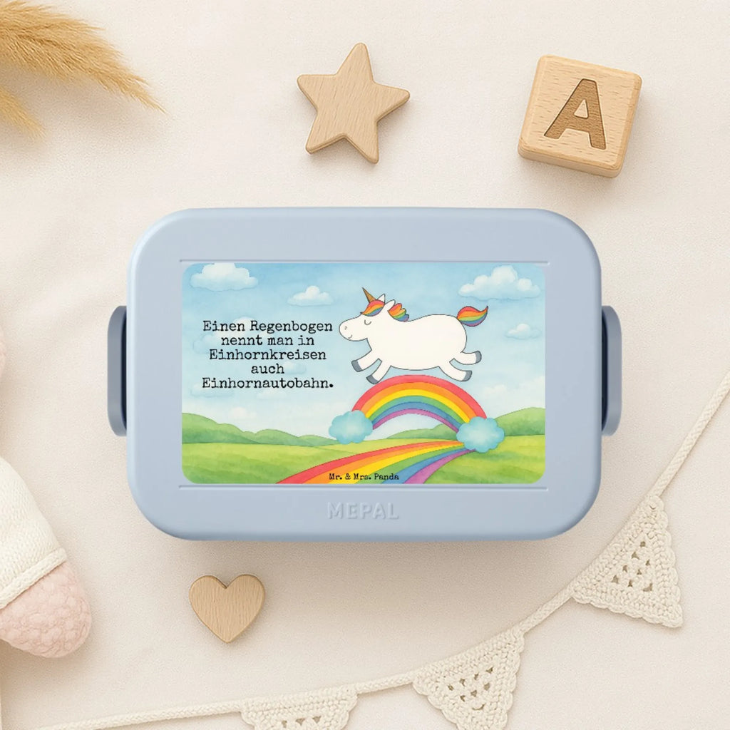 MEPAL Bentobox Einhorn Regenbogen Design Bentobox, Brotdose, Lunchbox, Einhorn, Einhörner, Einhorn Deko, Unicorn, Regenbogen, Erwachsenwerden, Einhornpower, Einhornautobahn, Glitzer