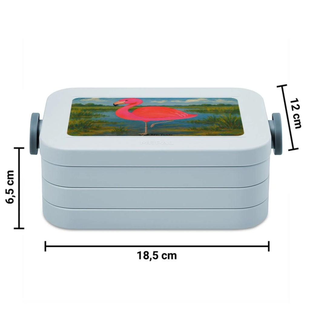 MEPAL Bentobox Flamingo Classic Design Brotdose, Lunchbox, Bentobox, Flamingo, Geschwister, Außenseiter, Freundinnen, Stolz, Einzigartig, ich, Freundin, für mich, Tochter, Spruch, Sohn, Selbstliebe
