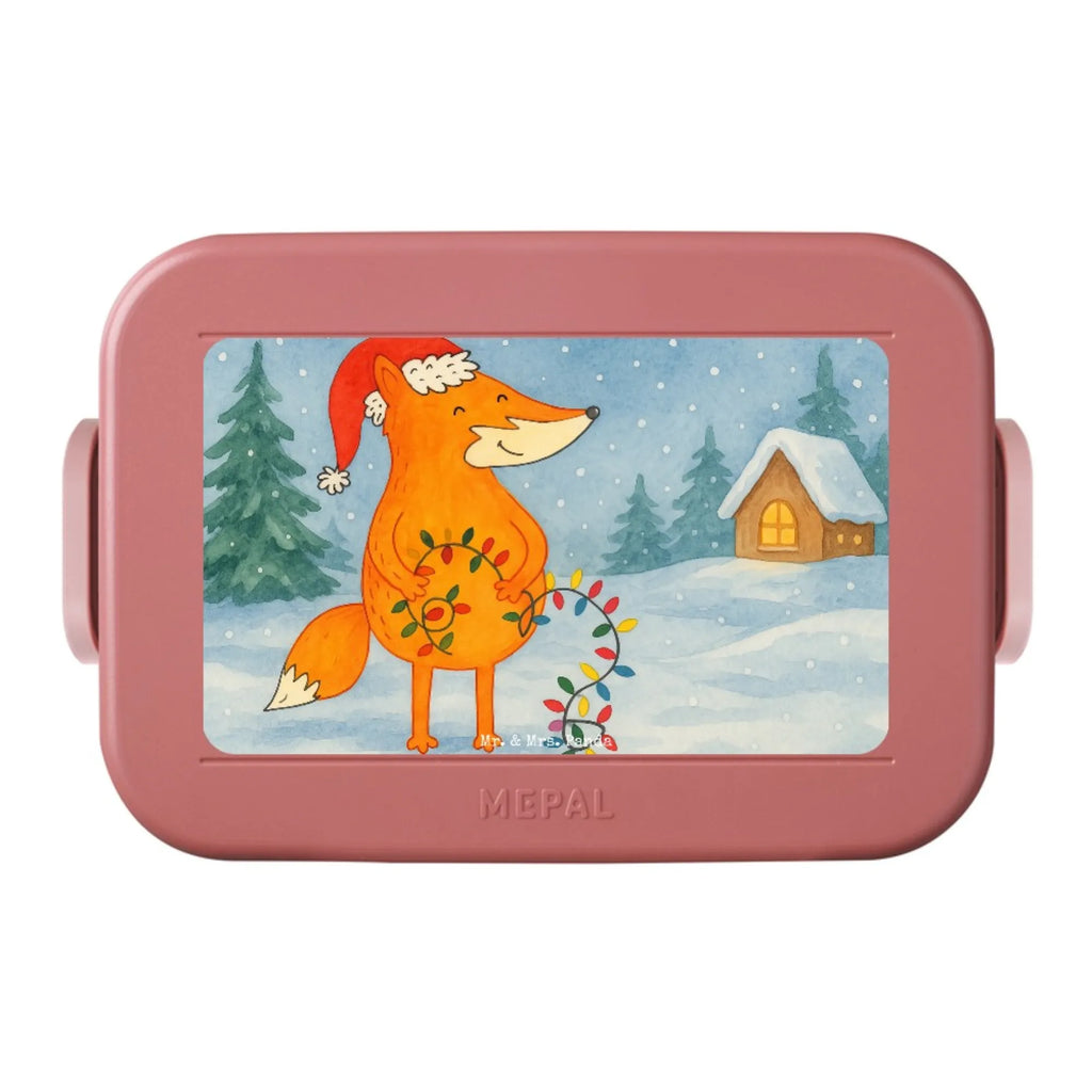 MEPAL Bentobox Fuchs Weihnachten Design Bentobox, Brotdose, Lunchbox, Winter, Weihnachten, Weihnachtsdeko, Nikolaus, Advent, Heiligabend, Wintermotiv, Weihnachtsmann, Fuchs, Weihnachtszeit, Geschenk Weihnachten, Füchse, Spruch schön
