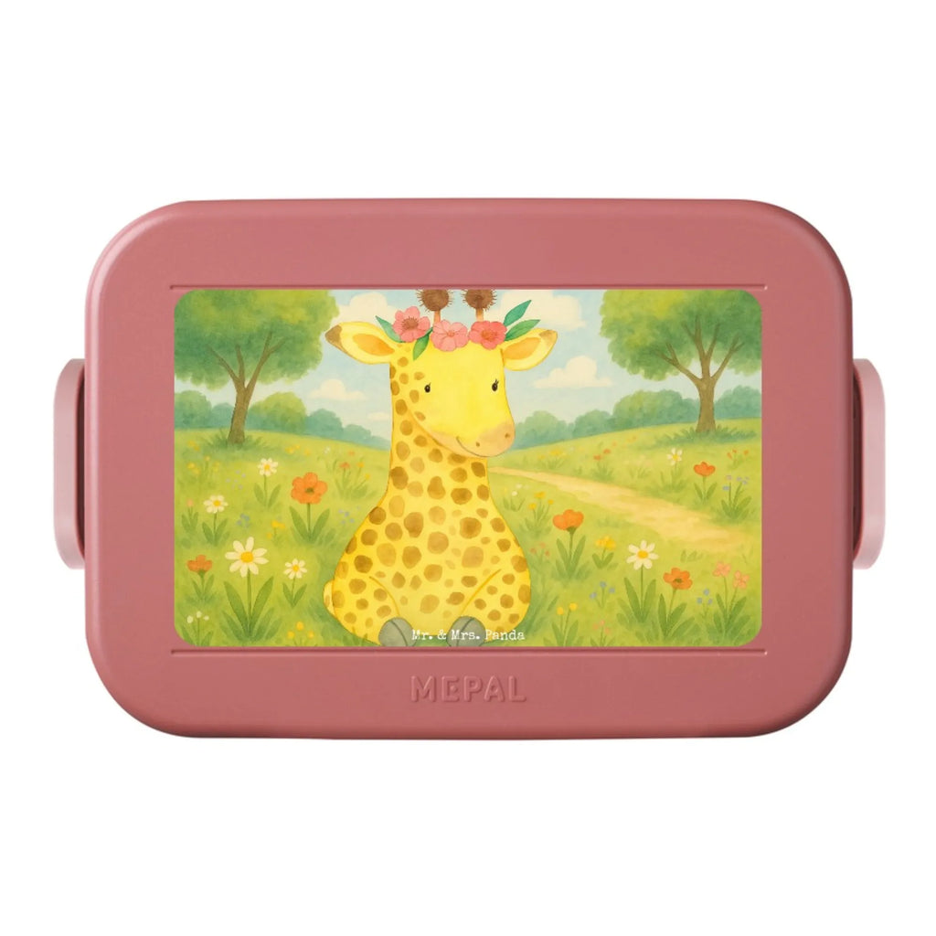 MEPAL Bentobox Giraffe Blumenkranz Design Lunchbox, Bentobox, Brotdose, Afrika, Wildtiere, Selbstliebe, Blumenkranz, Abenteurer, Giraffe, Freundin