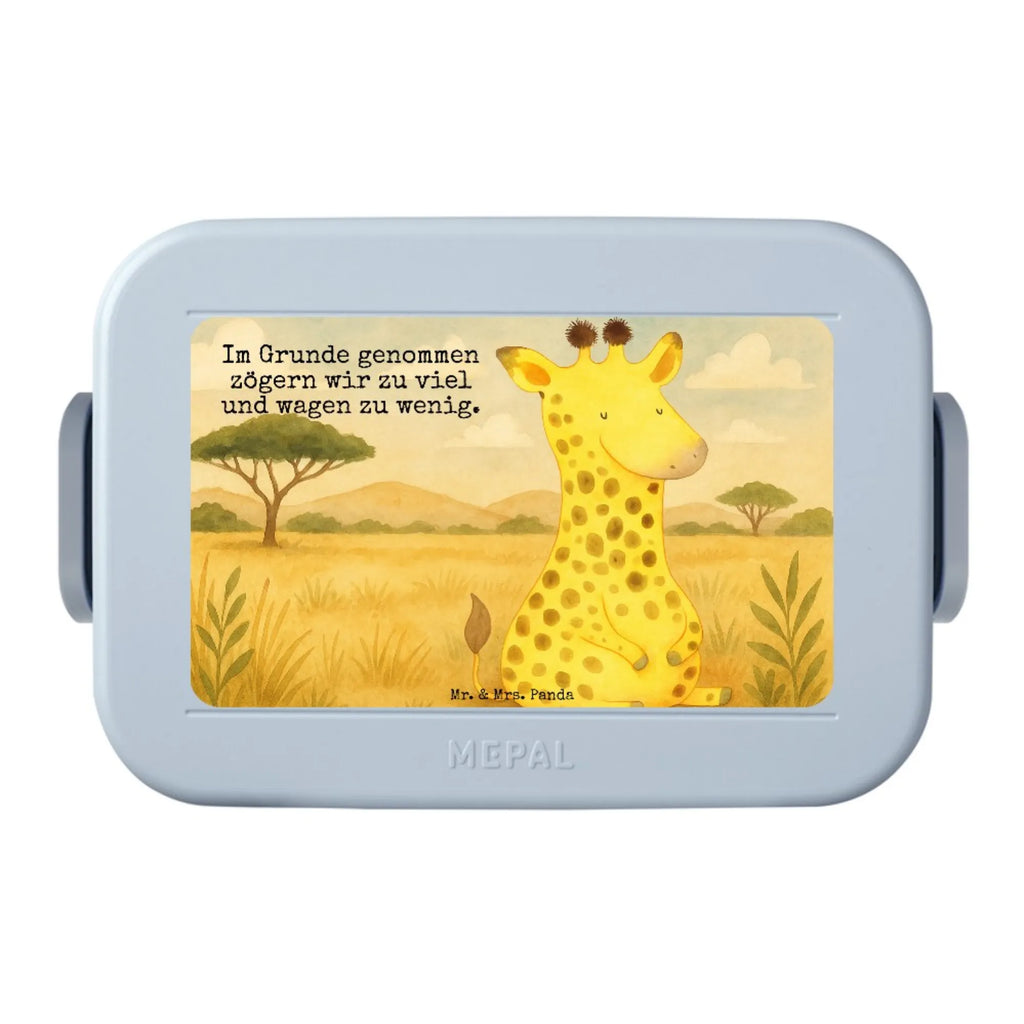 MEPAL Bentobox Giraffe Zufrieden Design Lunchbox, Bentobox, Brotdose, Afrika, Wildtiere, Zufrieden, Abenteuer, Giraffe, Glück