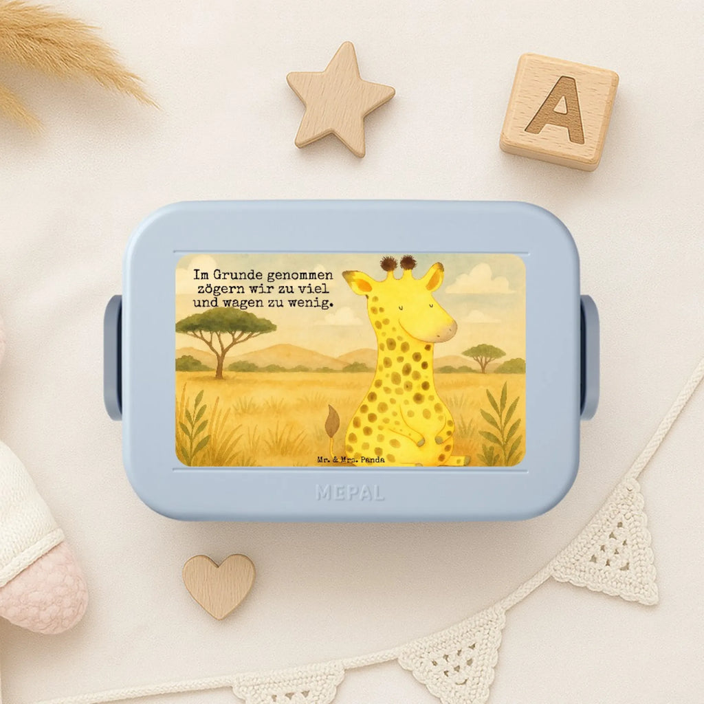 MEPAL Bentobox Giraffe Zufrieden Design Lunchbox, Bentobox, Brotdose, Afrika, Wildtiere, Zufrieden, Abenteuer, Giraffe, Glück