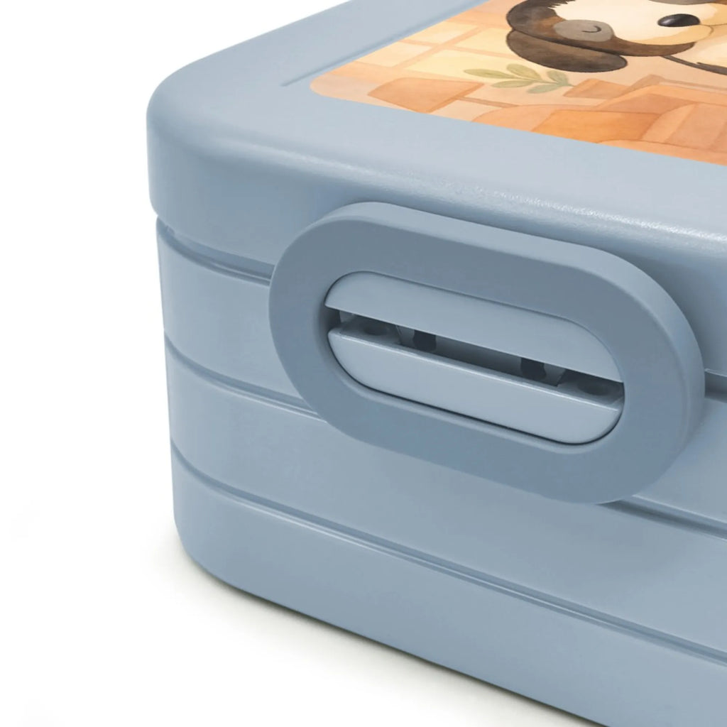 MEPAL Bentobox Hund Entspannen Design Bentobox, Lunchbox, Brotdose, Hund, Hundemotiv, Haustier, Hunderasse, Tierliebhaber, Hundebesitzer, Sprüche, Hundeliebe, schwarzer Hund, Liebe, Hundeglück