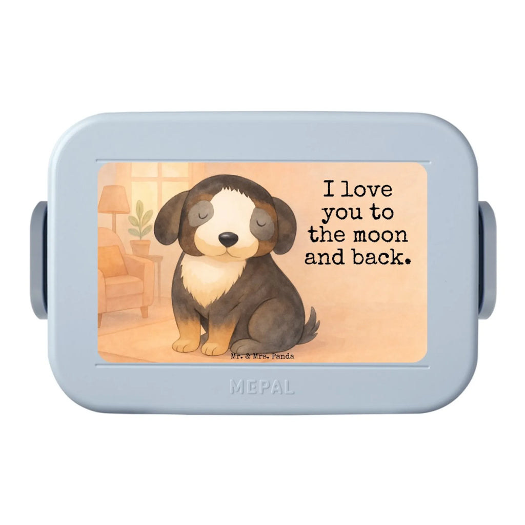 MEPAL Bentobox Hund Entspannen Design Bentobox, Lunchbox, Brotdose, Hund, Hundemotiv, Haustier, Hunderasse, Tierliebhaber, Hundebesitzer, Sprüche, Hundeliebe, schwarzer Hund, Liebe, Hundeglück