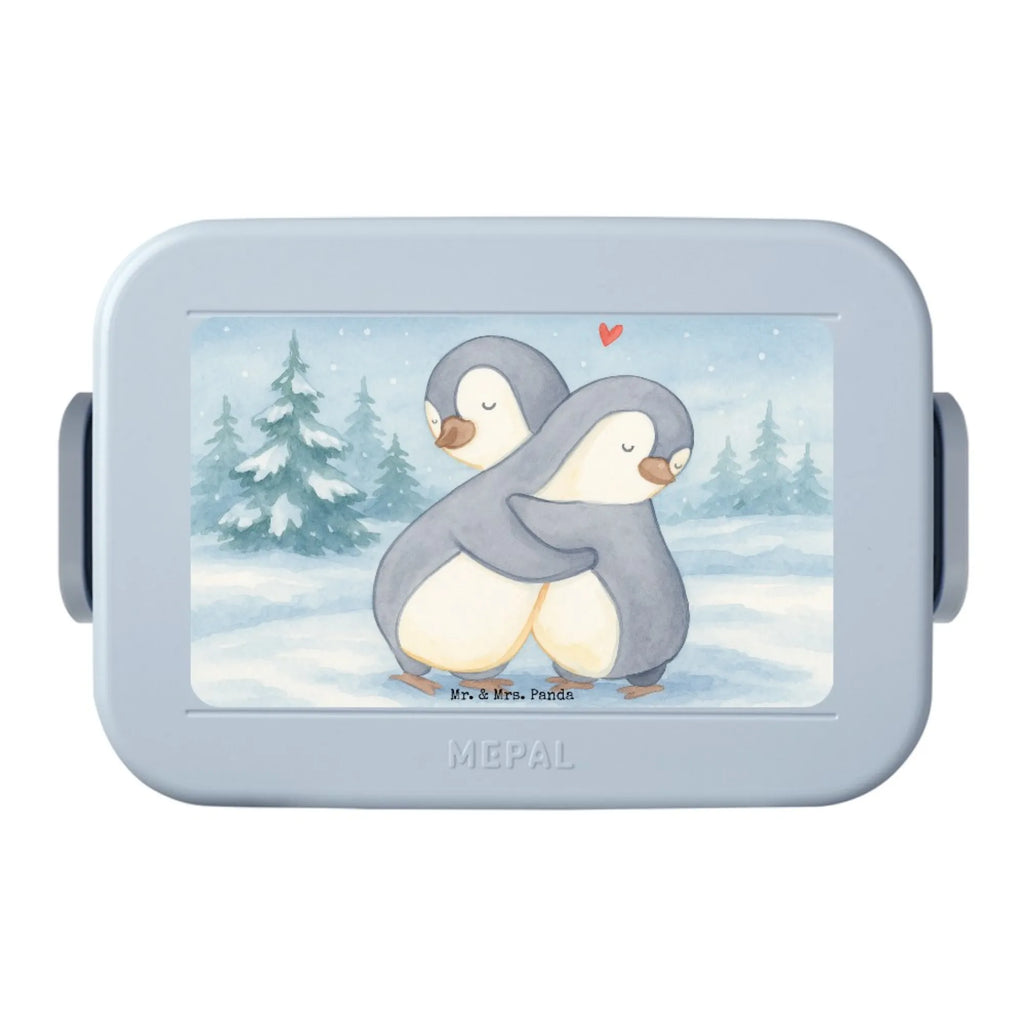 MEPAL Bentobox Pinguine Kuscheln Design Bentobox, Brotdose, Lunchbox, Liebe, Partner, Freund, Freundin, Ehemann, Ehefrau, Heiraten, Verlobung, Heiratsantrag, Liebesgeschenk, Jahrestag, Hocheitstag, Geschenk für Freundin, für Männer, Valentinstag, Liebesbeweis, für Ehemann, Hochzeitstag, Geschenk für Frauen, Mitbringsel, Geschenk für Partner