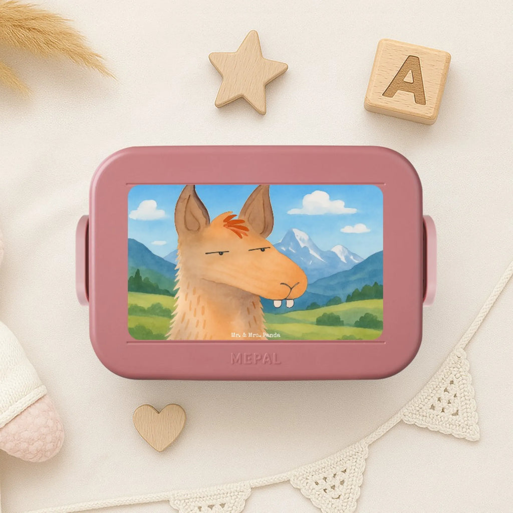 MEPAL Bentobox Lamakopf Genervt Design Lunchbox, Brotdose, Bentobox, Lama, Alpaka, Lamas, Büro, Büroalltag, Azubi, Chef, Chefin, genervt sein, Partnerin, Freundin, beste Freundin, Recht haben