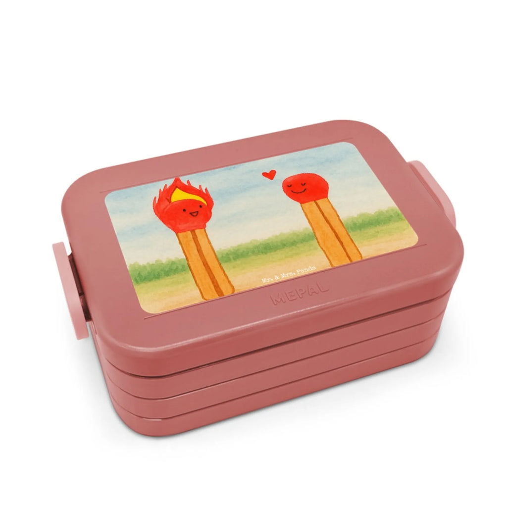 MEPAL Bentobox Streichhölzer Design Brotdose, Lunchbox, Bentobox, Liebe, Partner, Freund, Freundin, Ehemann, Ehefrau, Heiraten, Verlobung, Heiratsantrag, Liebesgeschenk, Jahrestag, Hocheitstag, Streichhölzer