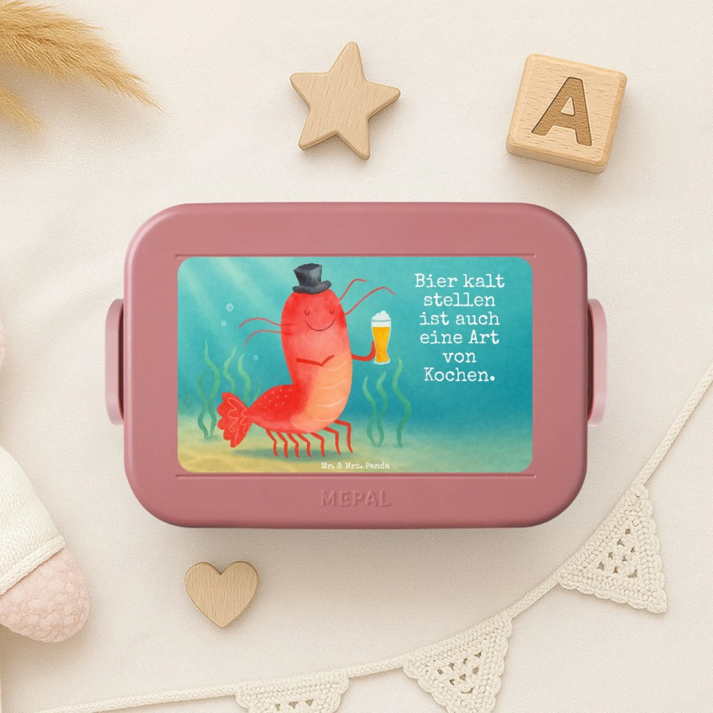 MEPAL Bentobox Hummer Weizen Design Lunchbox, Brotdose, Bentobox, Meerestiere, Meer, Urlaub, Garnelen, Bierliebhaber, Junggeselle, Junggesellin, Kneipe, Gasthaus, Kochen, Männerhaushalt, Garnele, Wirtschaft, Bier