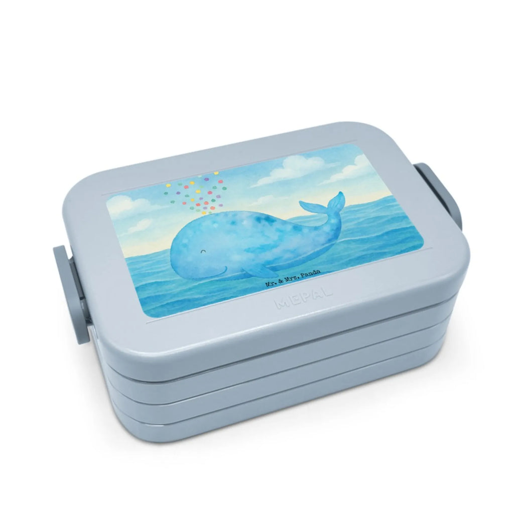 MEPAL Bentobox Wal Konfetti Design Lunchbox, Bentobox, Brotdose, Meerestiere, Meer, Urlaub, Wale, Lebensabschnitt, Diät, Wal, Neustart, Neuanfang, Motivation, Trennung, Abnehmen, Konfetti, Geburtstag