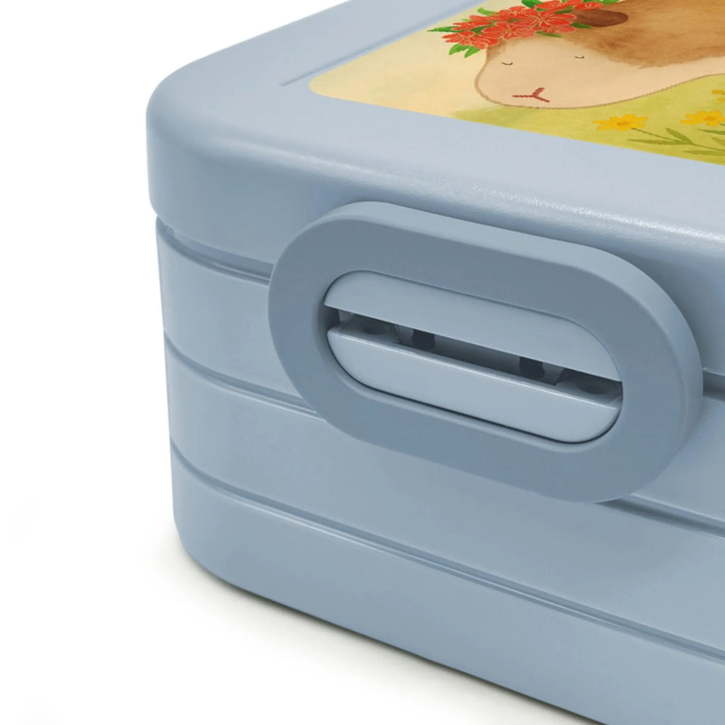 MEPAL Bentobox Meerschweinchen Weisheit Design Bentobox, Brotdose, Lunchbox, Tiermotive, Gute Laune, lustige Sprüche, Tiere, Meerie, Realität, Meeries, Motivation, Wunder, Meerschweinchen, Weisheit, Blumenkind, Wunderland, Spruch