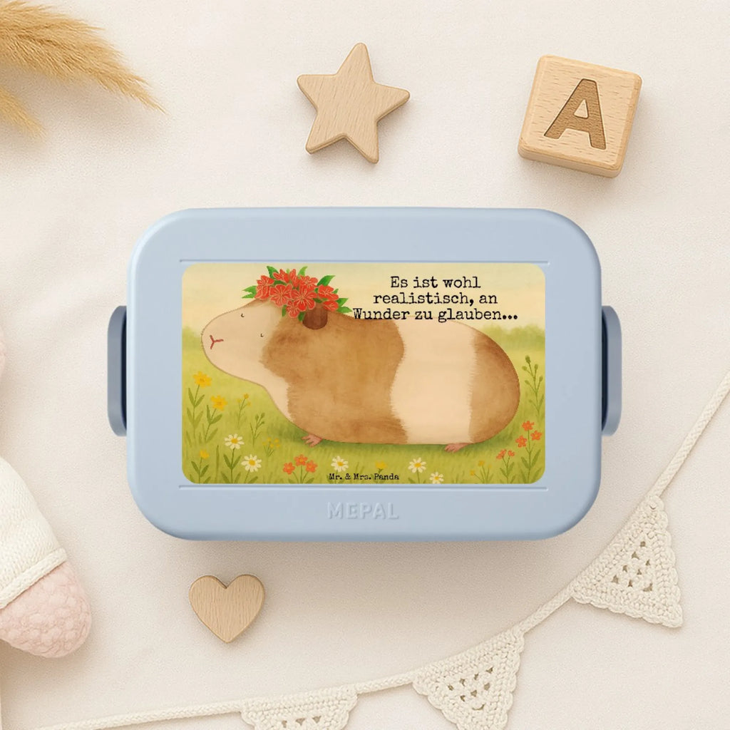 MEPAL Bentobox Meerschweinchen Weisheit Design Bentobox, Brotdose, Lunchbox, Tiermotive, Gute Laune, lustige Sprüche, Tiere, Meerie, Realität, Meeries, Motivation, Wunder, Meerschweinchen, Weisheit, Blumenkind, Wunderland, Spruch