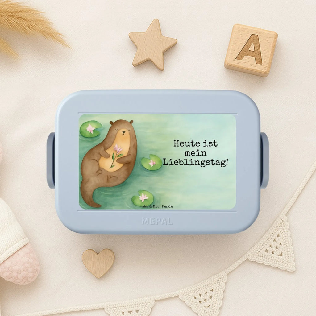 MEPAL Bentobox Otter Seerose Design Brotdose, Lunchbox, Bentobox, Otter, Fischotter, Seeotter, Otter Seeotter See Otter