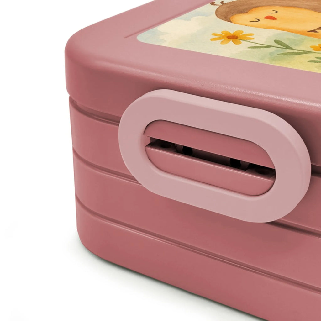 MEPAL Bentobox Eule Zufrieden Design Bentobox, Brotdose, Lunchbox, Eule, Romantisch, Spruch schön, Geschenk Hochzeitstag, Eule deko, Owl, Eule Spruch, Wortspiel lustig, Liebe Spruch