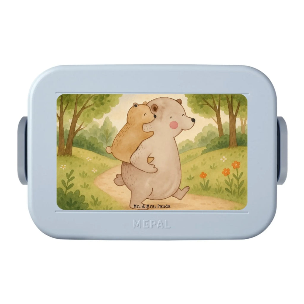 MEPAL Bentobox Papa Bär Design Lunchbox, Brotdose, Bentobox, Familie, Vatertag, Muttertag, Bruder, Schwester, Mama, Papa, Oma, Opa, Onkel, Papi, Geburtstag, Vati, Vater, Geschenk