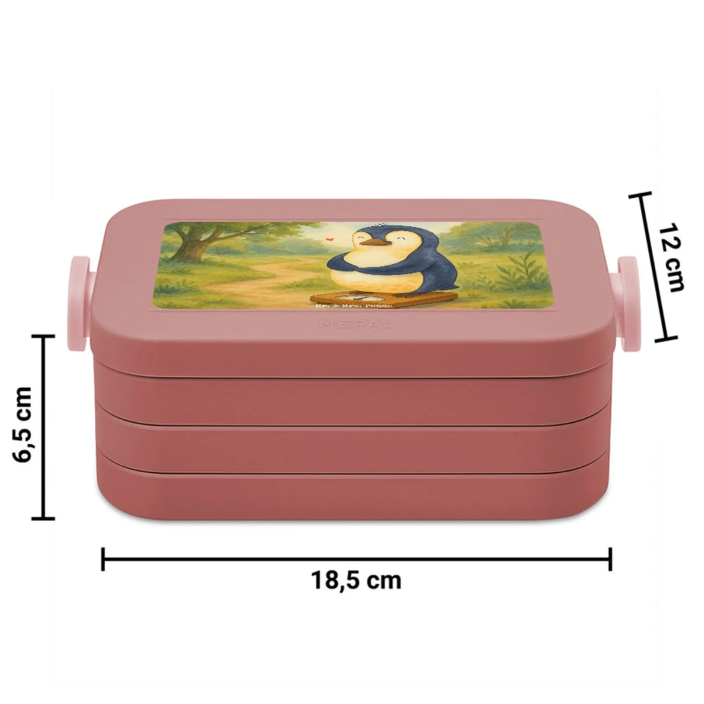 MEPAL Bentobox Pinguin Diät Design Lunchbox, Brotdose, Bentobox, Pinguin, Diät, Abnehmen, Körperliebe, Abspecken, Selbstrespekt, Motivation, Selbstliebe, Gewicht, Pinguine