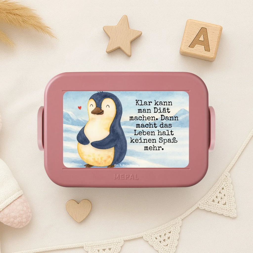 MEPAL Bentobox Pinguin Diät Design Lunchbox, Brotdose, Bentobox, Pinguin, Diät, Abnehmen, Körperliebe, Abspecken, Selbstrespekt, Motivation, Selbstliebe, Gewicht, Pinguine